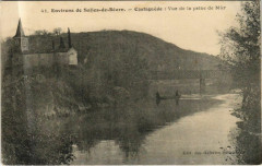 Castagnede Vue de la Peine de Mur - Env. De Salies-de-Bearn -
													64 Pyrénées Atlantiques
												