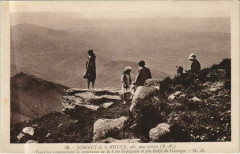 Sommet de la Rhune - Touristes