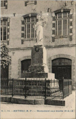 Arthez Monument aux Morts