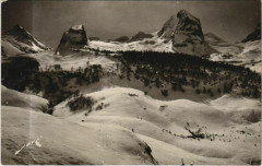 Route du Col d'Aubisque - Concours de Ski a Gourette