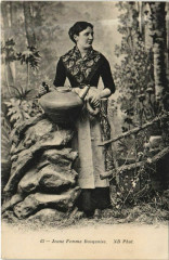 Jeune Femme Basquaise - Type