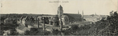 Fontevrault Abbaye - Vue d'Ensemble - Double Sided Postcard