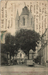 Angers La Tour Saint-Aubin à Angers