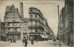 Angers Place Saint-Croix et Rue Chaperonniere à Angers