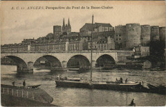 Angers Perspective du Pont de la Basse-Chaine à Angers