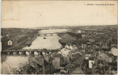 Angers Panorama de la Maine à Angers