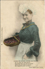 L'Angevine Allant Vendre des Fraises - Jeune Femme - Type