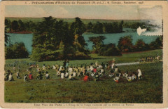 Pouance Preventorium d'Enfants - Une Vue du Parc
