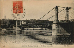 Gennes Le Pont Suspendu