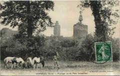 Verneuil-sur-Avre Paysage - Vu du Pont Versailles -
													27 Eure
												