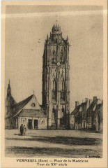 Verneuil-sur-Avre Place de la Madeleine - Tour -
													27 Eure
												