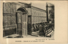 Ecouis Boiseries de la Collegiale