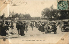 Chateauroux Place Saint-Fiacre France