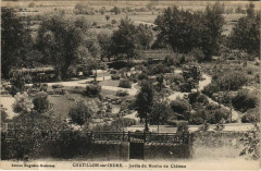 Chatillon s Indre Jardin du Moulin du Chateau France
