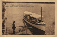 Barrage d'Eguzon La Vedette automobile France -
													36 Indre
												