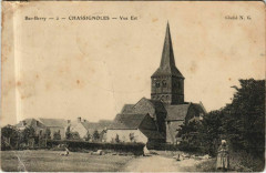 Bas-Berry Chassignoles. Vue Est France -
													36 Indre
												