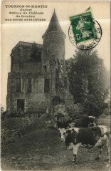 Tournon St.Martin Ruines du Chateau du Soudun France -
													36 Indre
												