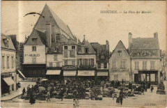 Issoudun La Place des Marches France à Issoudun