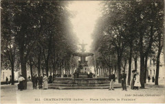 Chateauroux Place Lafayette, la Fontaine France -
													36 Indre
												