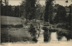 La Chatre Vue de l'Indre au Pont de Roche France -
													36 Indre
												
