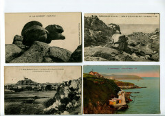 Côtes d'Armor Bretagne lot de 45 cartes postales anciennes