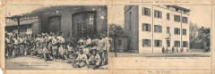 Saint Etienne Grande Cpa Double 16eme Regiment D'Infanterie (autre cpa