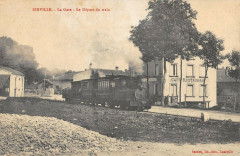 Einville La Gare Le Depart Du Train