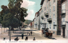 Hôtel de la Poste et le Tilleul géant à Gérardmer