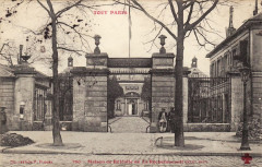 Carte postale ancienne Maison de Retraite de La Rochefoucauld
                                                                     à Paris 14e
                                
