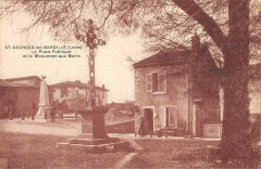 Saint Georges De Baroille La Place Publique Monument Aux Morts -
																					42510 Saint-Georges-de-Baroille
																			