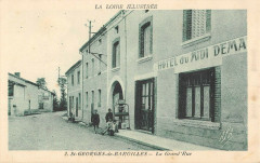 Saint Georges De Baroilles La Grand Rue à Saint-Georges-de-Baroille