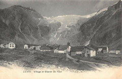 Village Et Glacier Du Tour