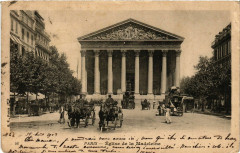 Paris 8e Eglise de la Madeleine à Paris 8e