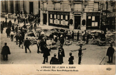 Paris 8e Le sol effondre Place Saint-Philippe-du-Roule à Paris 8e