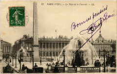 Paris 8e La Place de la Concorde à Paris 8e