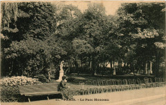 Paris 8e Le Parc Monceau à Paris 8e