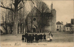 Flagny Place de l'Eglise