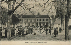 Gretz La Mairie et les Ecoles