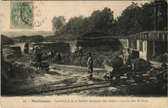 Montceaux Carrieres Sa des Sables a mouler fits de Paris