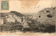 Simiane Jas - Bourret et Chemin de St.-Germain
