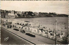 Saint-Cast Boulevard de la Mer vers la Pointe de l'Isle