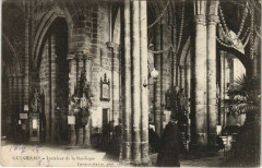 Guingamp Interieur de la Basilique à Guingamp