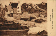 Ile De Brehat Maisons de Pecheurs