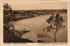 Sables-d'Or-les-Pins Vue d'Ensemble de la Plage