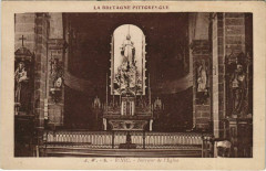 Binic Interieur de l'Eglise