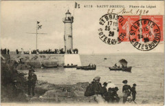Carte postale ancienne Saint Brieuc Phare Du Legue
                                                                     à Plérin
                                
