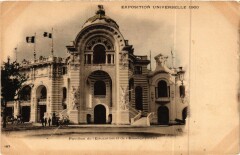 Paris Expo 1900 - Pavillon de l'Education et de l'Enseigment