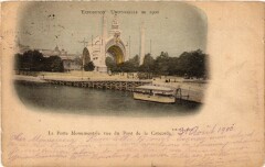 Paris Expo 1900 - La Porte Monumetale