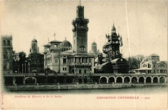 Paris Expo 1900 - Pavillon de monaco et de la Suede