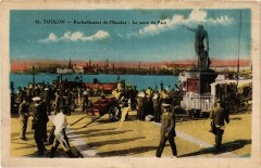 Toulon Ravitaillement de l'Escadre-Le Carré du Port à Toulon